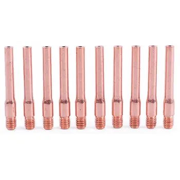 

10pcs OTC Welding Torch Contact Tips Copper Gas Nozzle 0.8/1.0/1.2/1.4/1.6mm M7DA