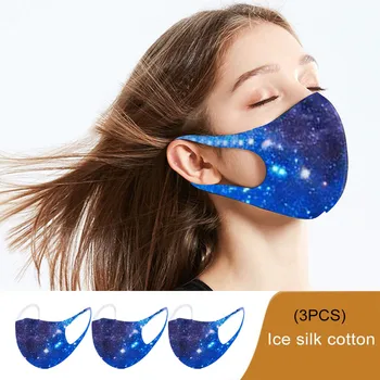 

Cotton Print Face Mouth Mask PM2.5 Anti Dust Mask Cover Activated Carbon Safety Filter Masks Fabric Windproof Face Mask washable