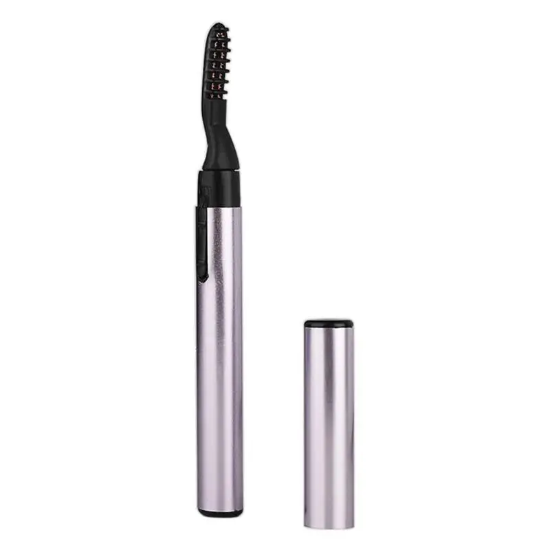 Pen Style Women Electric Heated Eyelash Curler Long Lasting Eye Lashes Perm Tool Two Heating Systems Lasting Sweetness