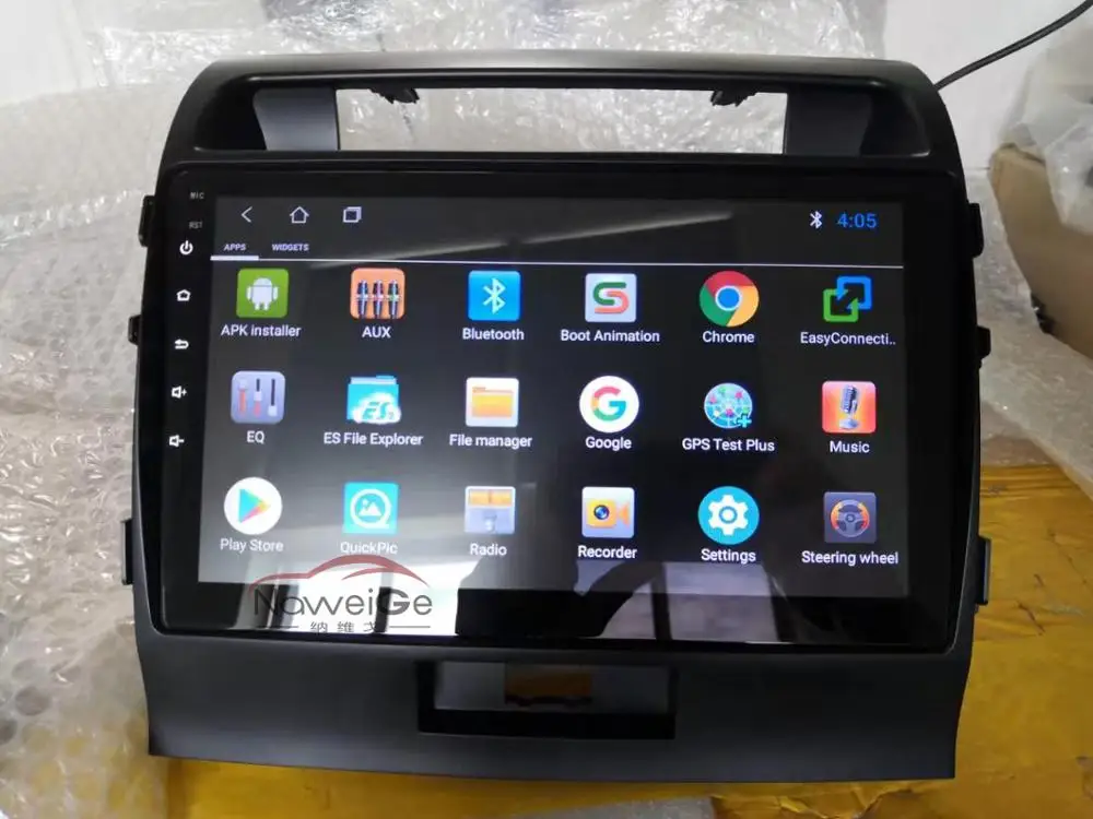 NaweiGe10.1Inch Android сенсорный экран головное устройство для Toyota Land Cruiser 200 2008- автомобильный dvd-плеер для Toyota LC200 старое радио