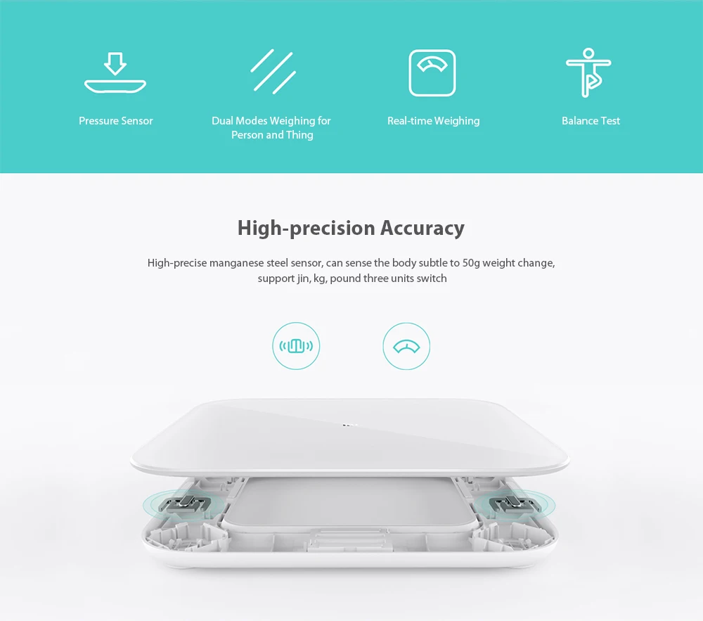 Оригинальные Xiaomi mi умные весы 2 шкала здоровья Bluetooth 5 цифровые весы Поддержка Android 4,3 IOS 9 mi fit APP