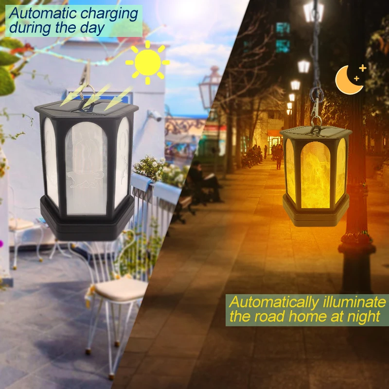 Светодиодный светильник на солнечной батарее, наружная Водонепроницаемая люстра, ландшафтный декоративный фонарь, садовый фонарь