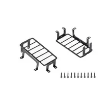 2PCS Metal Headlight Shell Tail Light Lamp Protective Cover for TRX-4 G500 G63 R9UE