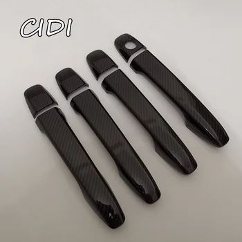 

for Toyota Sienna XL30 30 ABS Carbon fiber Door Handle Cover Trim 2011 2012 2013 2014 2015 2016 2017 2018 Accessories