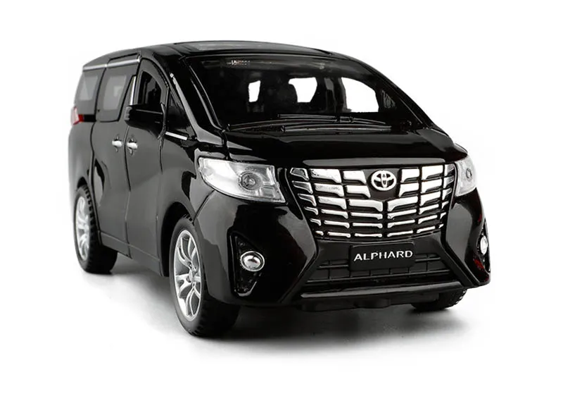 1/32 имитация Альфа MPV модель игрушечного автомобиля литой алюминиевый подвесной светильник звук Ван бизнес игрушки автомобиль