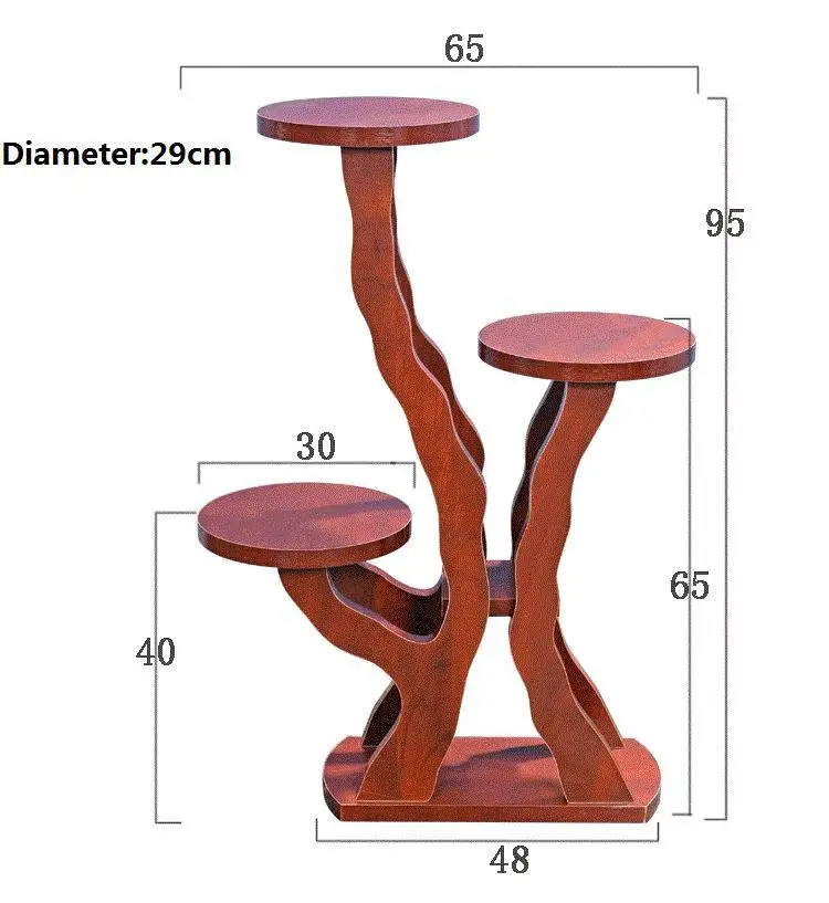 Para садовые полки Escalera Decorativa Madera для Варанды Suporte Flores, напольная подставка для цветов, полка для растений