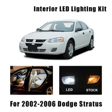 13 лампочек белый Canbus интерьерный светодиодный светильник с картой для Dodge Stratus Sedan 2002 2003 2004 2005 2006