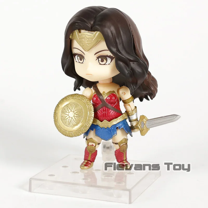 Wonder Woman Hero's Edition Nendoroid 818 ПВХ фигурка Коллекционная модель игрушки