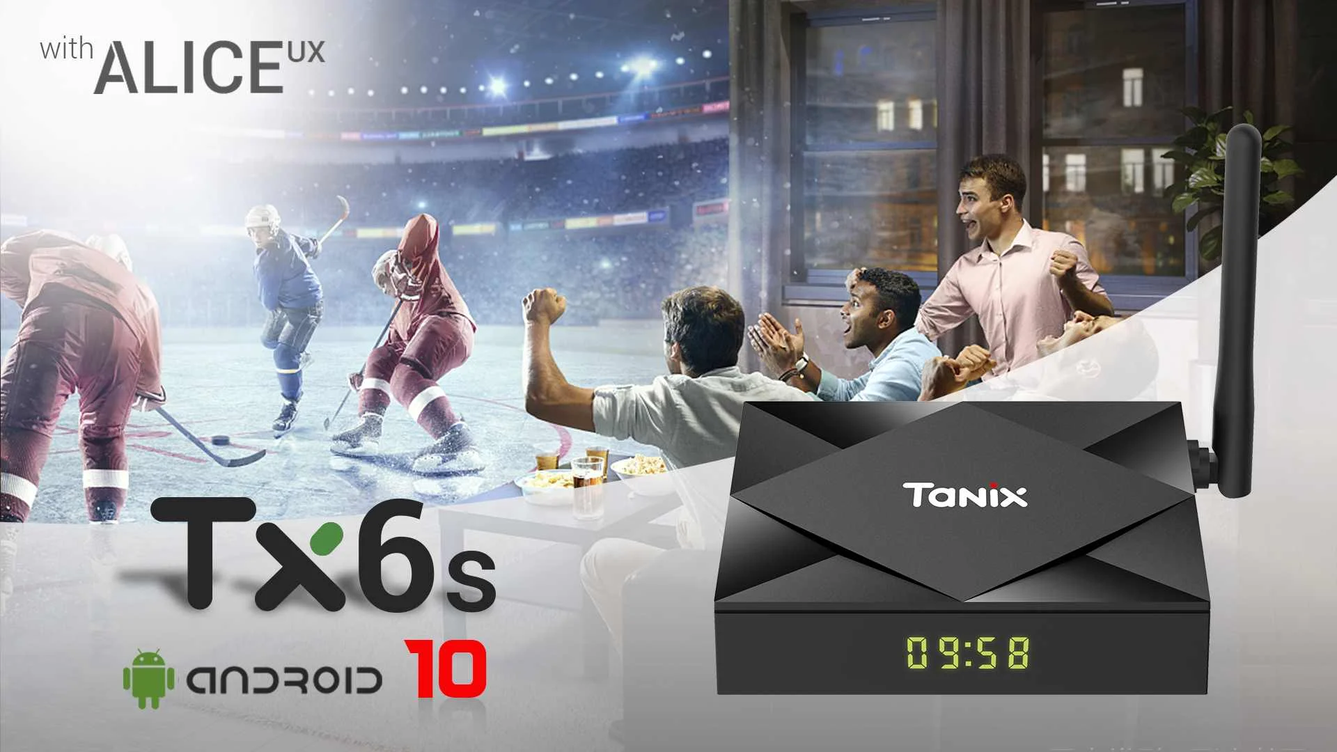 Android 10,0 ТВ приставка Tanix TX6S Allwinner H616 4 Гб 64 Гб медиаплеер WiFi bluetooth 8K ТВ приставка для Google Assistant