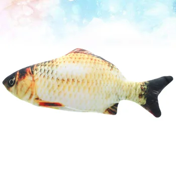 

1pc Cat Toy Creative Chic Stylish Fashion Cute Fish Toys Pet Jumping Fish Toys Cat Playing Fish Toy Electric Simulation Fish Toy