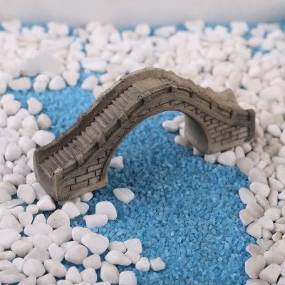 Sand table model of arch bridge model train landscape park landscape bridge arch model simulation model 4