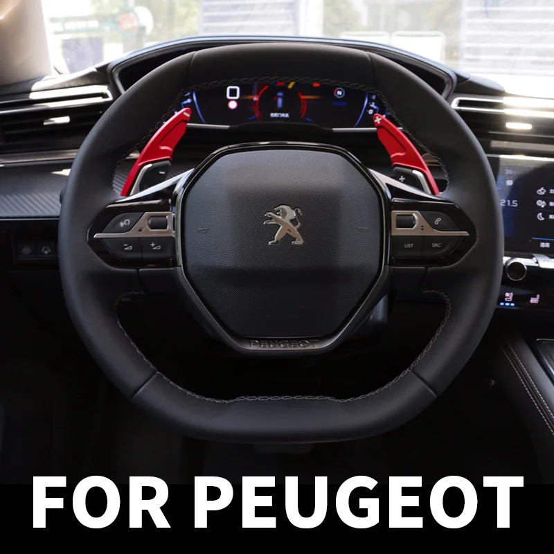 Modifica Della Paletta Del Cambio Del Volante Dell'Auto Per Peugeot 208 308 508 2008 3008 5008 Gt Sw Adesivi Per Ricambi Auto