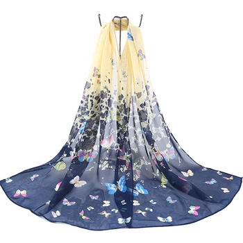 

NEW Women Fashion Scarves Long Sunscreen Soft Wrap Scarf Lady Lightweight Print Floral Pattern Shawl Scraf