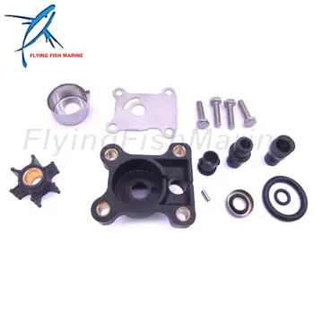 

394711 0394711 Water Pump Repair Kit with Housing for Evinrude Johnson OMC BRP 9.9HP-15HP Boat Motor, 18-3327 Si