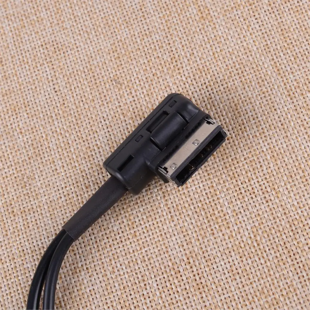 CITALL черный 3,5 мм 12 В AUX AMI MDI аудио музыкальный интерфейс USB зарядный кабель 150 см подходит для VW Audi