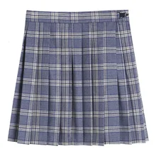 Осень-зима, новая японская юбка в консервативном стиле, плиссированная клетчатая юбка для девочек, Форменная Юбка, Повседневная мини-юбка для девочек, плиссированная юбка