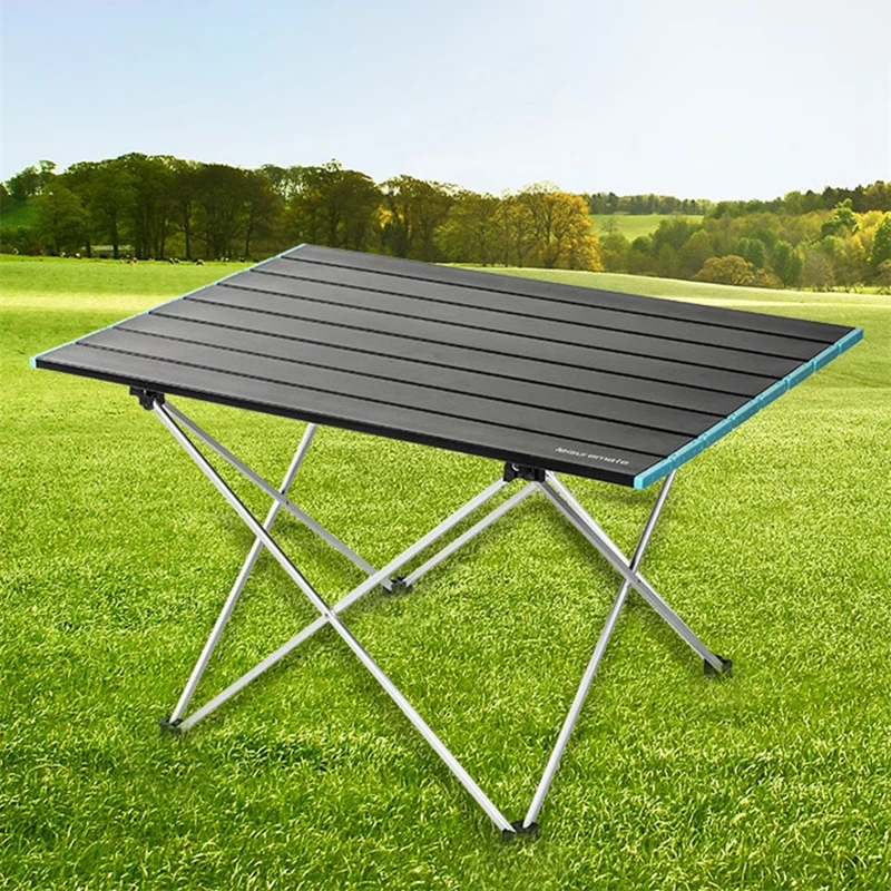wicker patio furniture New Outdoor picnic folding table super light aluminum alloy fishing table camping chair self driving picnic portable mini table outdoor chairs