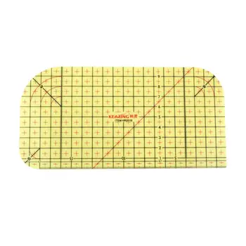

1Pcs Iron Hot Hemmer Press Ruler Easy To Hem Trifolding Measure