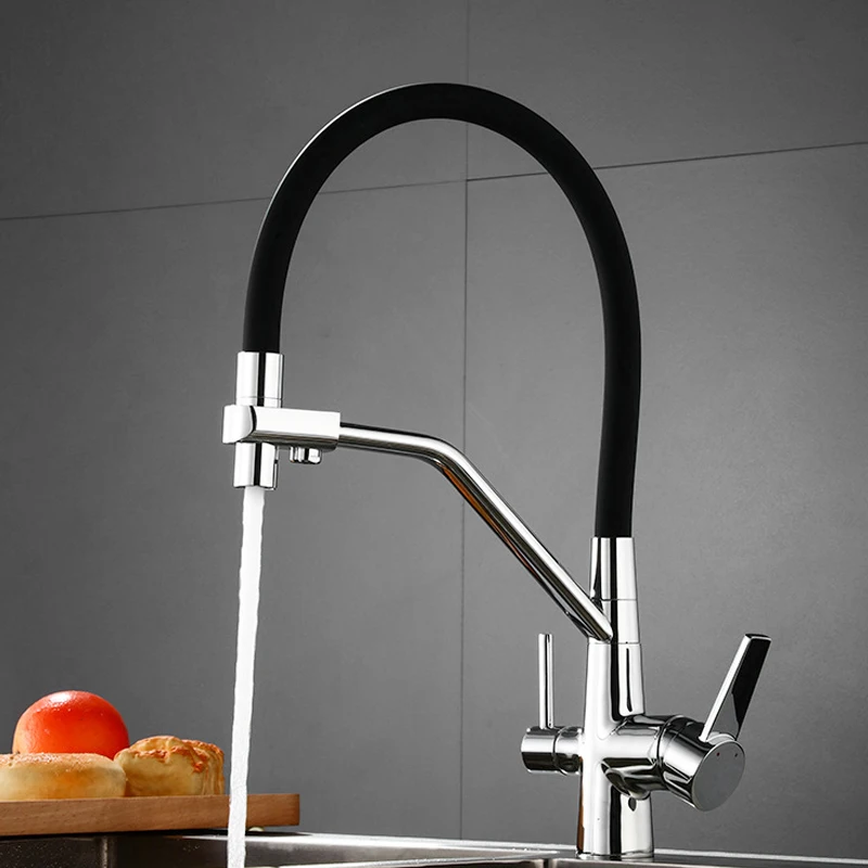  Quyanre Filtered Kitchen Faucets Purification Kitchen Tap 360 Rotate Water Filter Tap For Kitchen T - 4000167130754