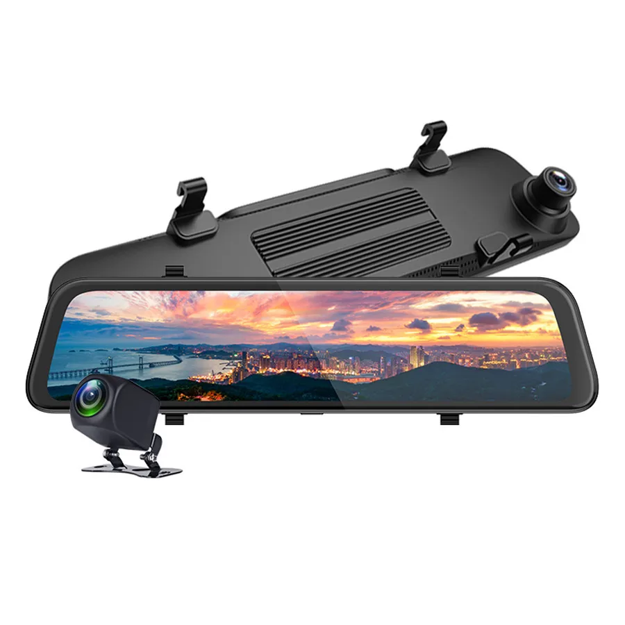 

Android 8.1 Octa-core 2GB RAM 32GB ROM 11.66" Car DVR 1080P Rearview mirror Dash camera GPS wifi FM Bluetooth 4G ADAS