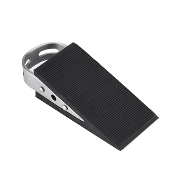 

Rubber Stainless Steel Door Stopper Security Thickening Anti-Collision Floor Door Holder Protection Kids Safe Home Office
