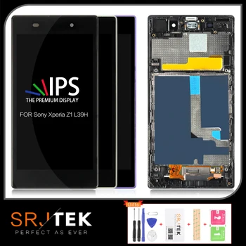 

5.0'' Original LCD For SONY Xperia Z1 Display Touch Screen with Frame For SONY Xperia Z1 Display L39 L39H C6902 C6903 Z1 LCD