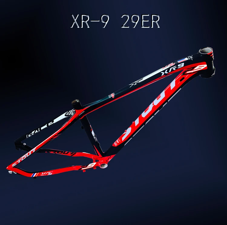 STOUT MTB 26/27. 5 дюймов Warcraft XR-9 сплав скандиума ультра легкая внутренняя линия горный велосипед рама пересеченной страны