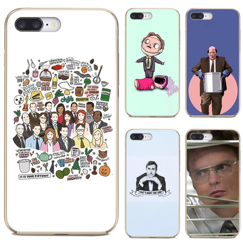 Чехол для Huawei Nova 2 2i 3 3i Y3 Y5 Y6 Y7 Y9 Prime 2015 2016 2017 2018 2019 TV-the-office-cast-meme-Майкл-Скотт |