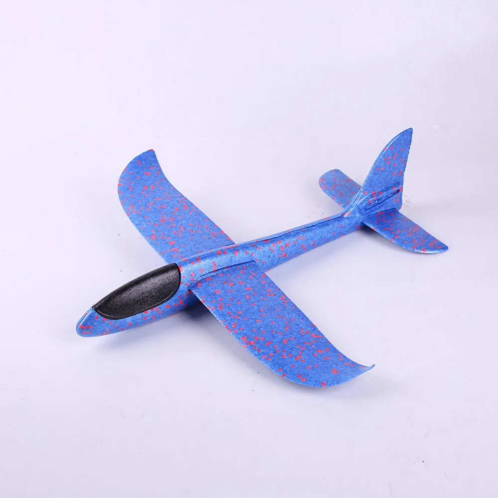 Epp пена Открытый Запуск Glider самолет детские игрушки ручной бросок самолет 48 см интересный Запуск метание Инерционная модель подарок Забавный