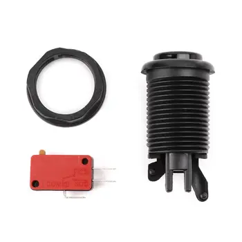

28mm Round Arcade Push Button American Style Three Foot Micro Switch for MAME Jamma