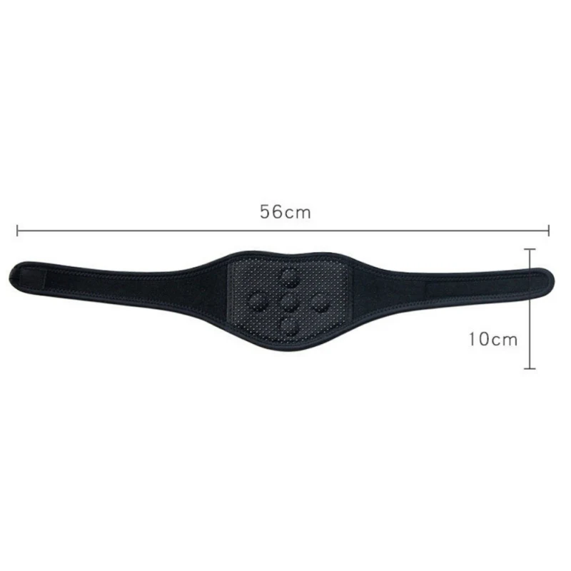 Tourmaline Neck Support Self-heating Magnetic Pain Relief Therapy Wrap Protect Neck Massager Belt Heated Pads For Neck Pain