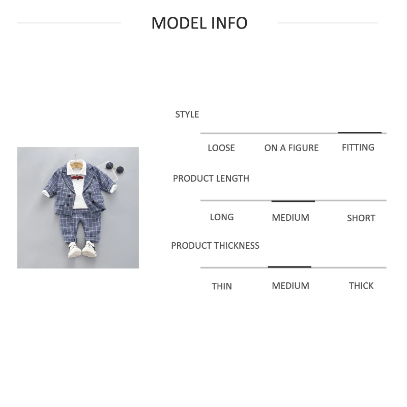 YATFIML/Детские блейзеры для маленьких мальчиков; костюм для мальчиков на свадьбу, выпускной, торжественное платье в клетку; свадебные костюмы для мальчиков; подарок на день рождения