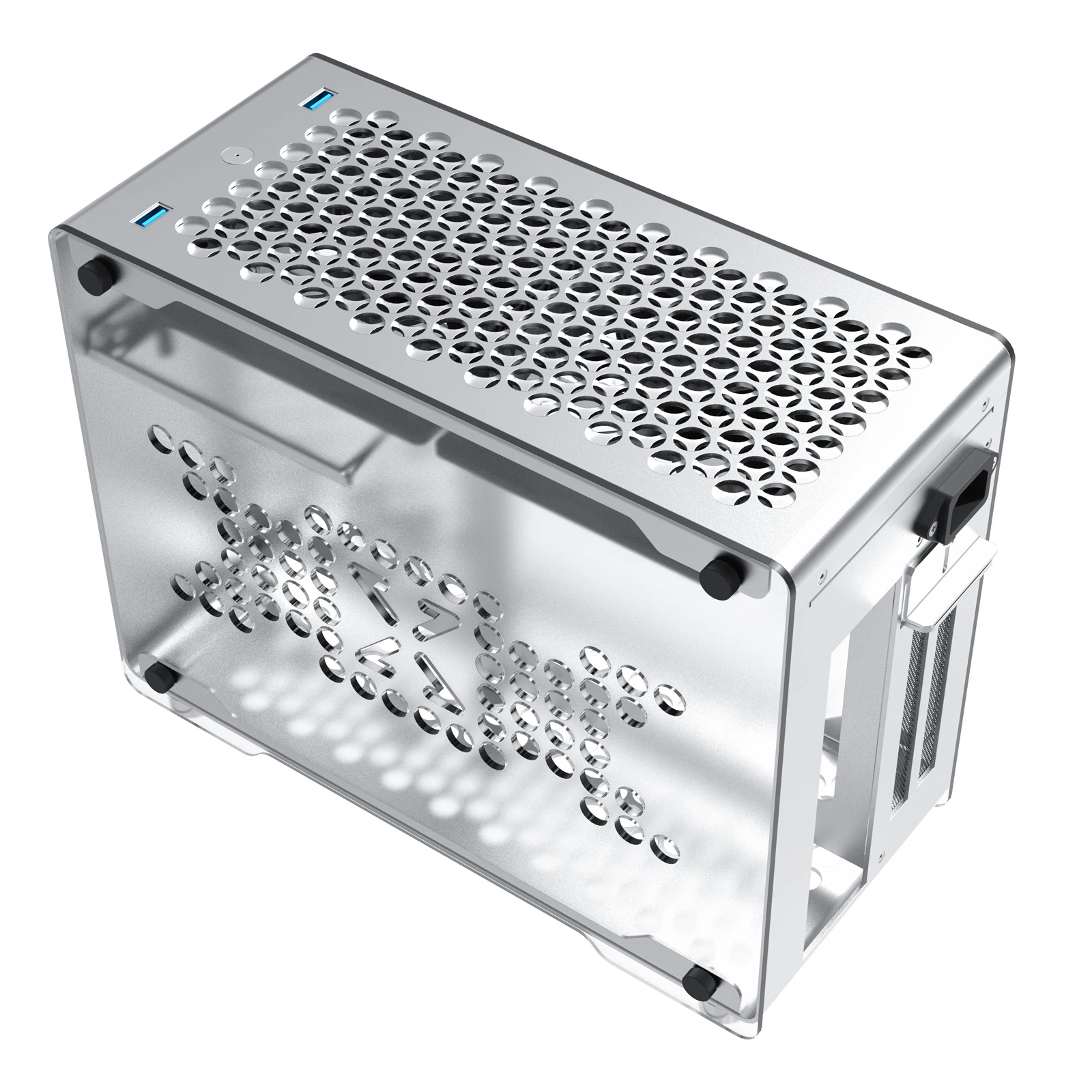 Mini Itx Case Power Supply | Aluminum Alloy Computer Case