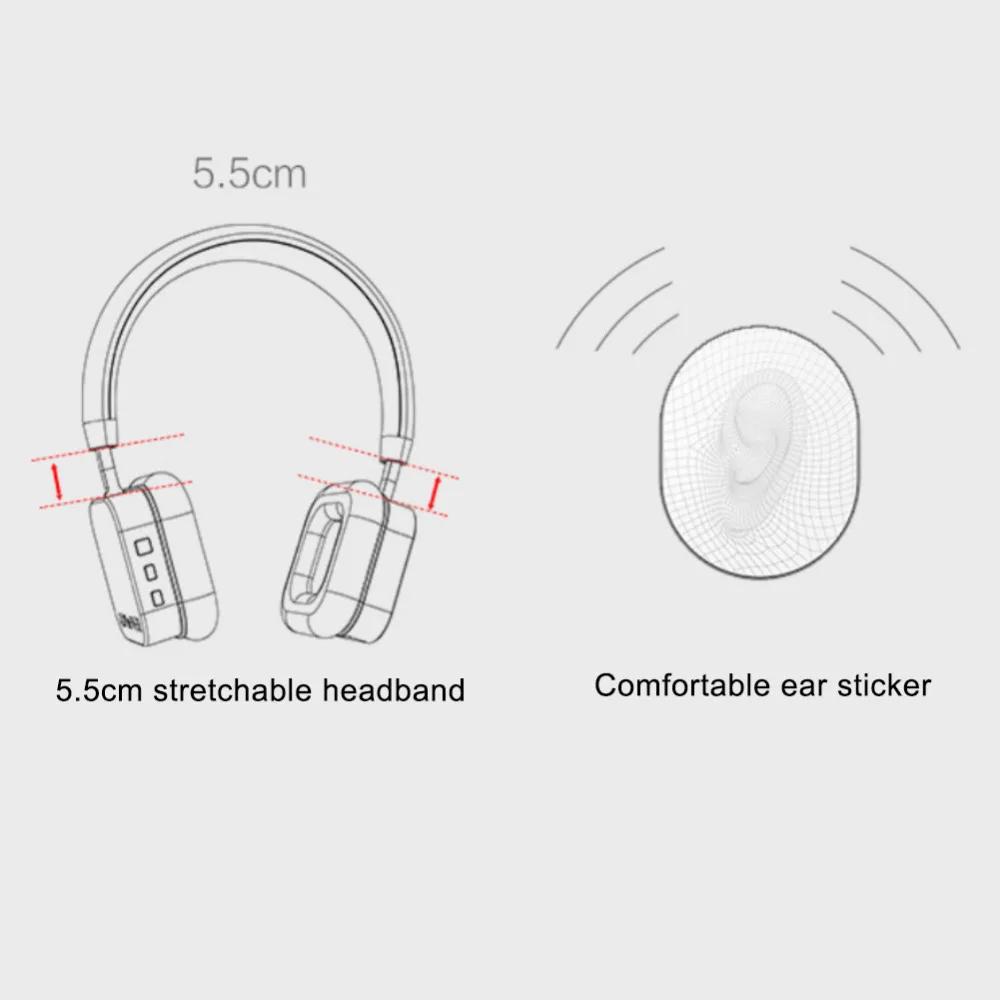 AWEI A900BL Bluetooth Наушники Накладные наушники проводные беспроводные наушники складные Bluetooth HIFI бас стерео гарнитура с микрофоном