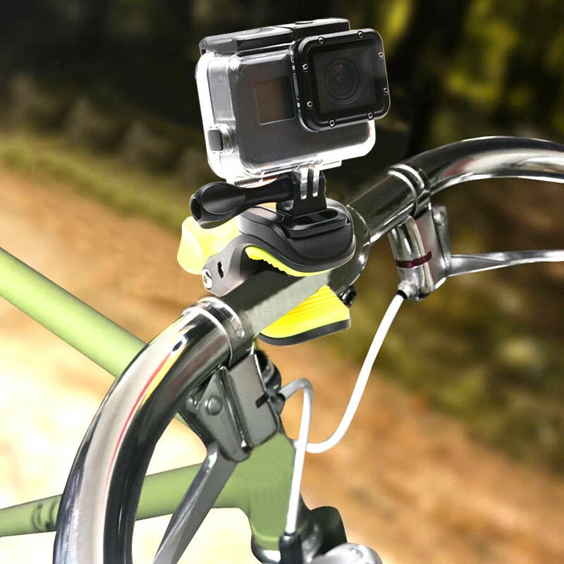 Универсальное крепление для велосипедов Регулируемый зажим для Gopro Hero 7 6 5 4 3+ 3/Sjcam/Xiaoyi