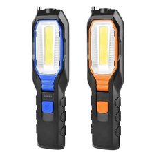 Портативный светодиодный светильник, 4 режима COB Flash светильник с магнитным и подвесным крюком, 90 градусов прожектор светильник, для ремонта автомобиля Аварийный