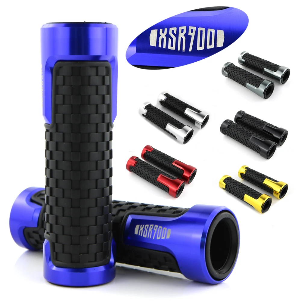 

For YAMAHA XSR900 Motorcycle Accessories CNC Aluminum Grips Handlebar Handle Grips None-Slip Rubber