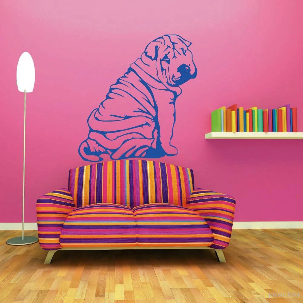 shar-pei-sharpei-art-mural-en-vinyl-wall