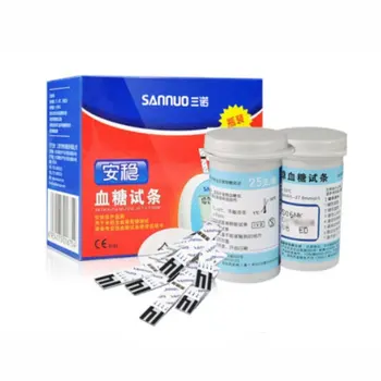 

Blood Glucose Meter 50 Test Strips 50 Blood Collection Needle