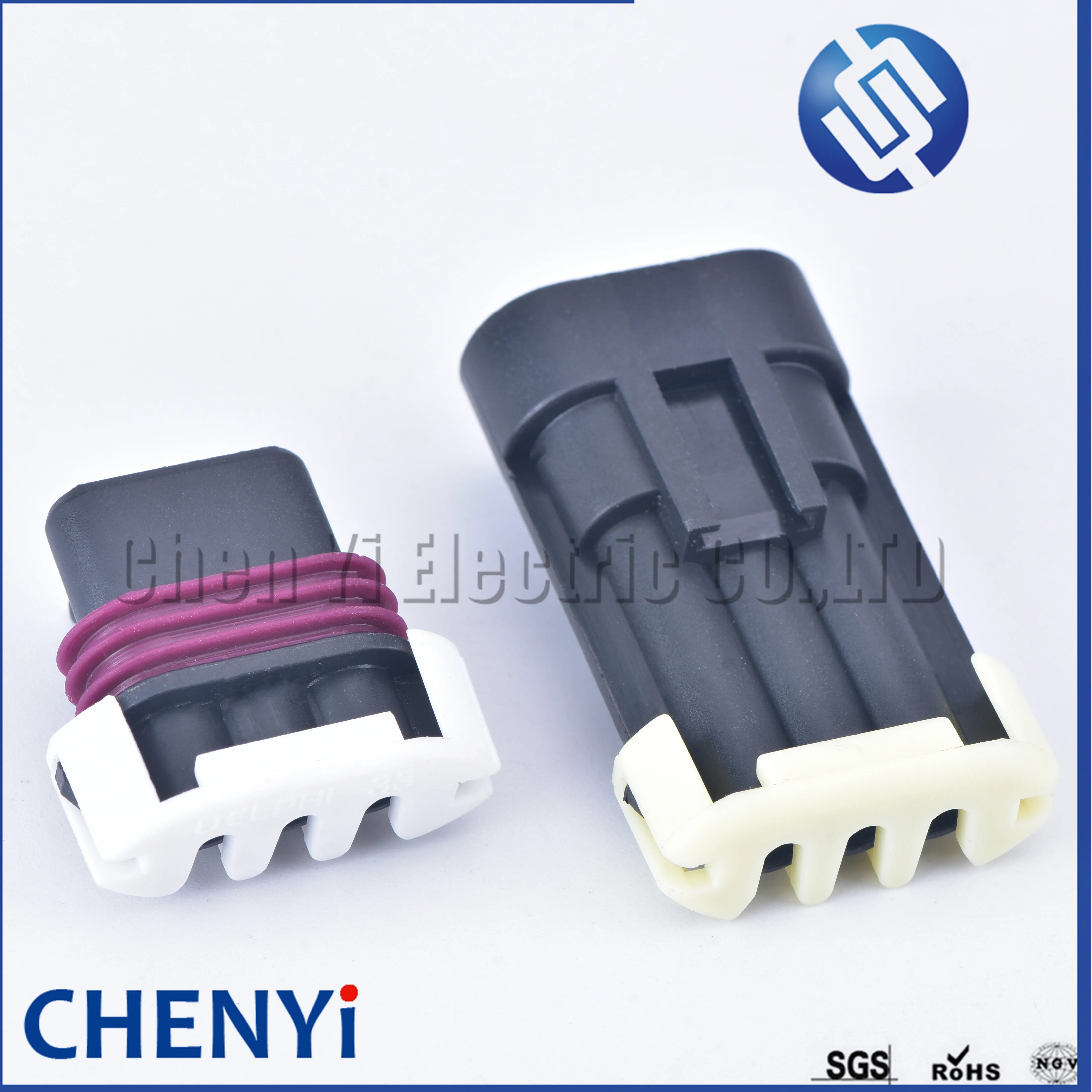 1 Set 3 Pin 1.5 male female Auto Waterproof Electrical Connector Plug Bearing position sensor connector Fuse box 12059595