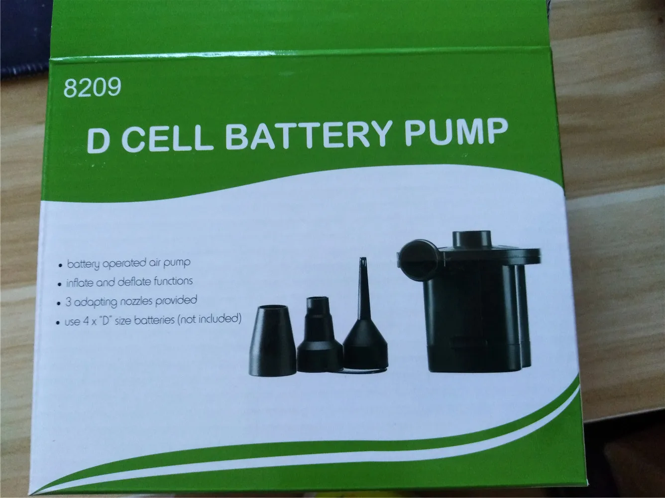 4D Dry Battery Air Pump ETL Household CETL Multi-functional Pumping Filling Dual Purpose Electric Pump Export PSE Certification