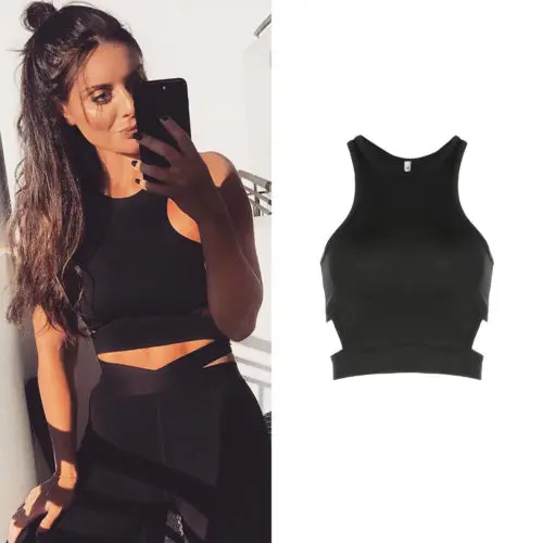 Горячая Для женщин вечерние Bandeau бесшовный Racerback Бюстгальтер сексуальный мягкий эластичный для занятий спортом Топ Танк-топы, кроп-Майки Клубная одежда