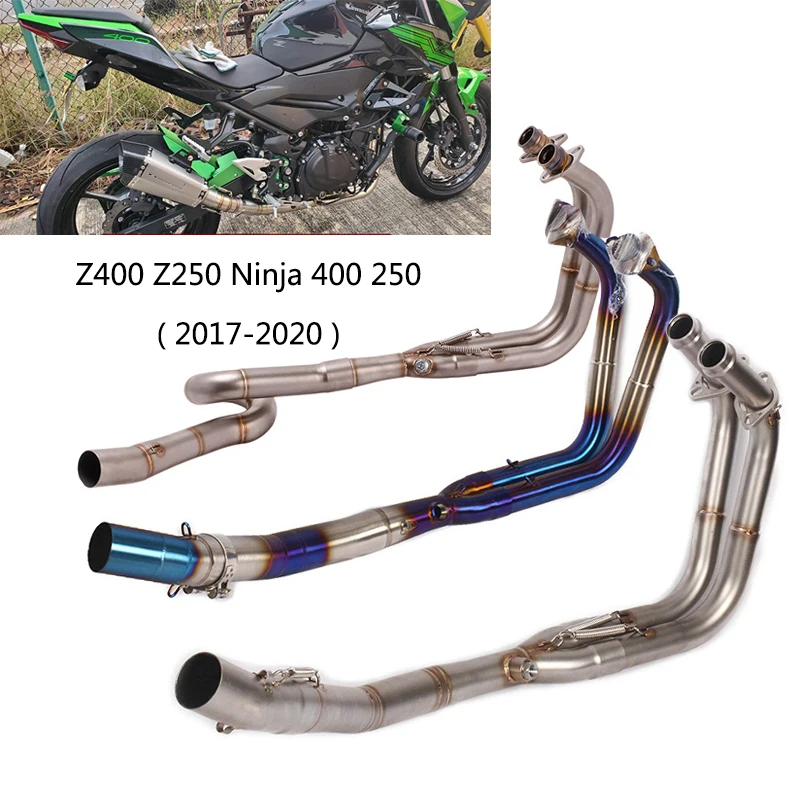 51mm/Original Exhaust System for Kawasaki Z400 Z250 2017-2022