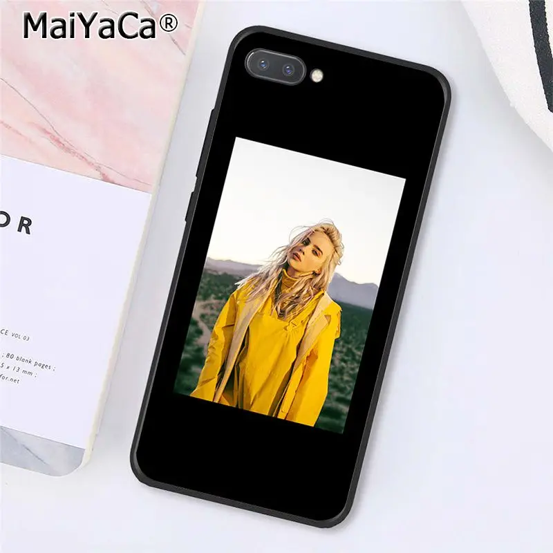 MaiYaCa музыка певица звезда Billie Eilish чехол для телефона для huawei смартфона Honor 8X9 10 20 Lite 7A 5A 7C 10i 20i View20