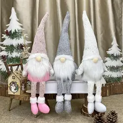 Gnome natal boneca sem rosto feliz natal decorações para casa cristmas ornamento natal navidad ano novo 2022