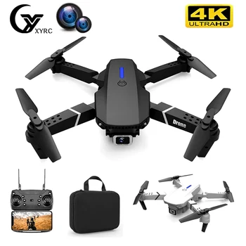 2022 New Quadcopter E88 Pro WIFI FPV Drone With Wide Angle HD 4K 1080P Camera Height Hold RC Foldable Quadcopter Dron Gift Toy 1