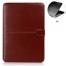 Модный чехол для ноутбука, защитный чехол из искусственной кожи, сумка для компьютера, защита от царапин, рукав для MacBook 13 дюймов