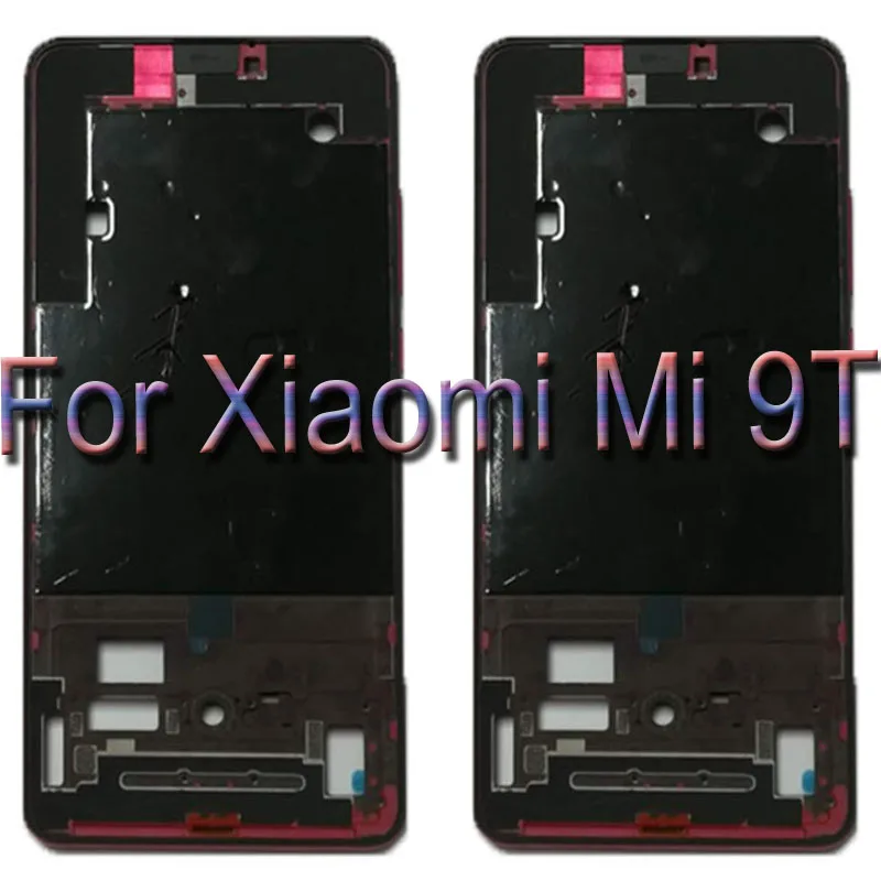 ЖК держатель для экрана передняя рамка Xiaomi Mi 9 T корпус средняя Кнопки громкости