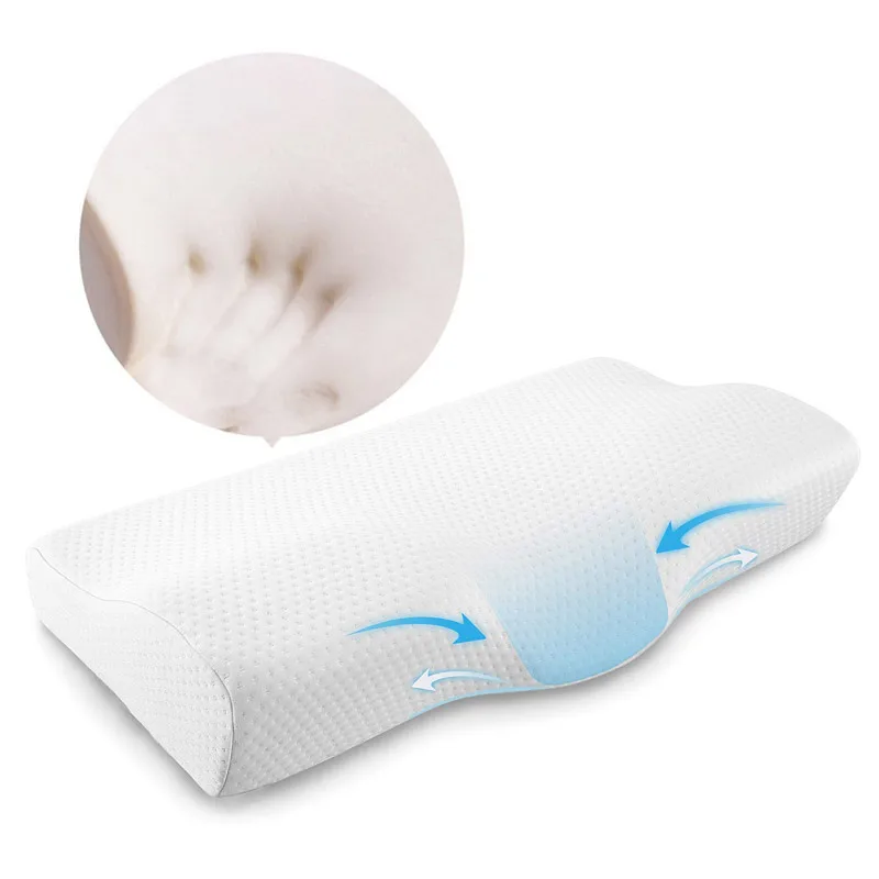 Neck-Pillow Memory-Foam Healthcare Cervical-Neck Orthopedic Slow-Rebound Adult for 