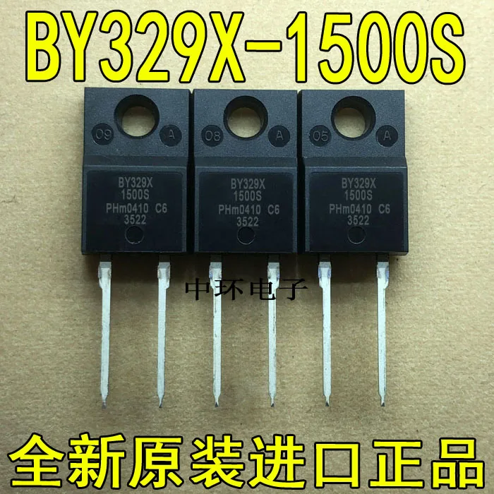 10 шт./лот BY359F-1500 BY329X-1500S TO-220F-2 1500V